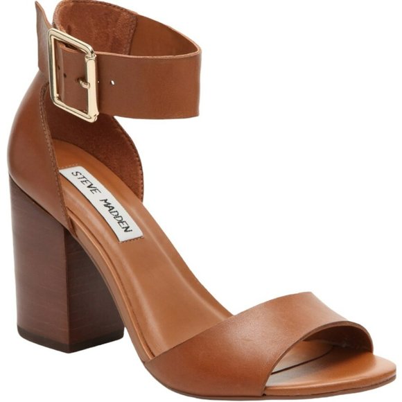 Steve Madden Shoes - Steve Madden Estoria Sandal In Cognac Size 7